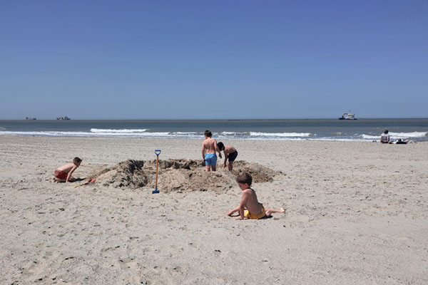 strand van groede